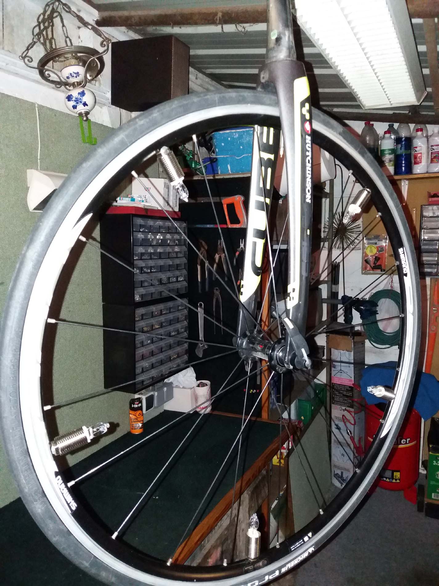 Électrification roue de vélo